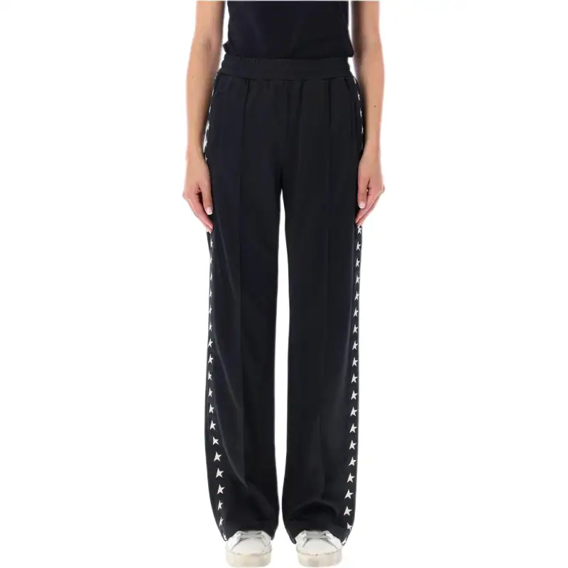 Golden Goose High Waist Straight Leg Track Pants