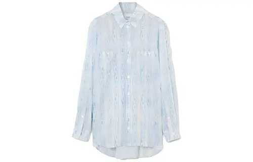Burberry SS23 Shirt Women's Blue