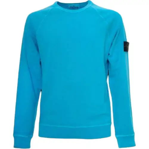 STONE ISLAND Sweatshirt Men's Light Blue