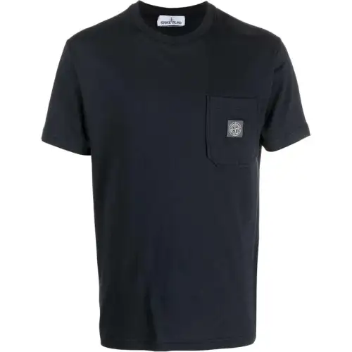 STONE ISLAND T Shirt Men's Marine Blue