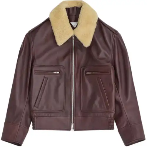 Bottega Veneta Collared Zip-Up Jacket