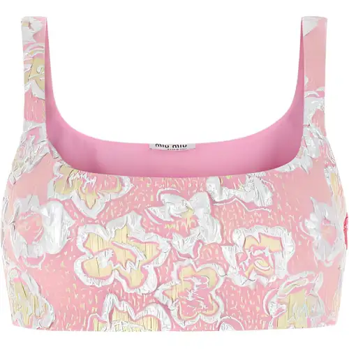MIU MIU Camisoles Women's Pink Moderate