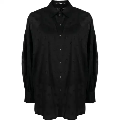 【Best of: PromotionsPrevious Season】logo-monogram cotton shirt