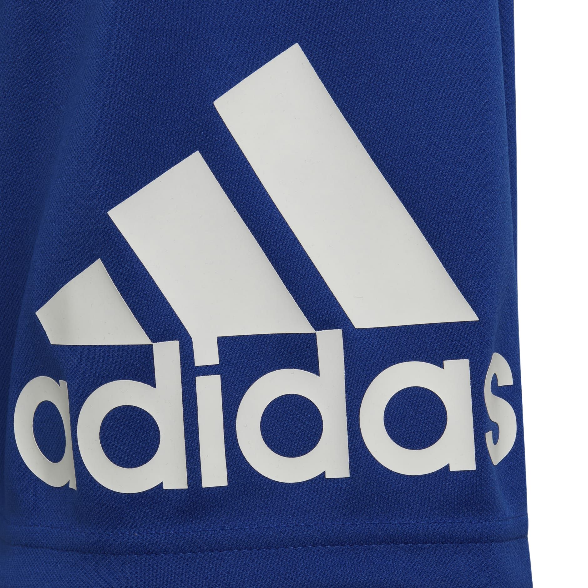 Детские шорты adidas (королевский синий) — фото 4