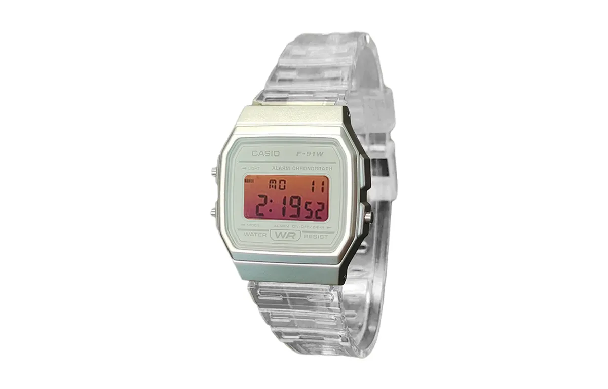 CASIO Custom Collection Quartz Movement Watch Unisex White Dial