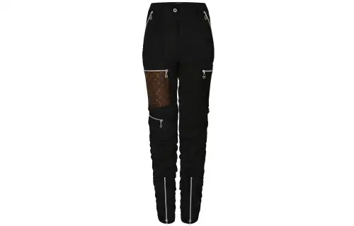 LOUIS VUITTON Casual Pants Women's Black