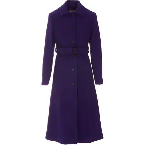 belted single-breasted coat