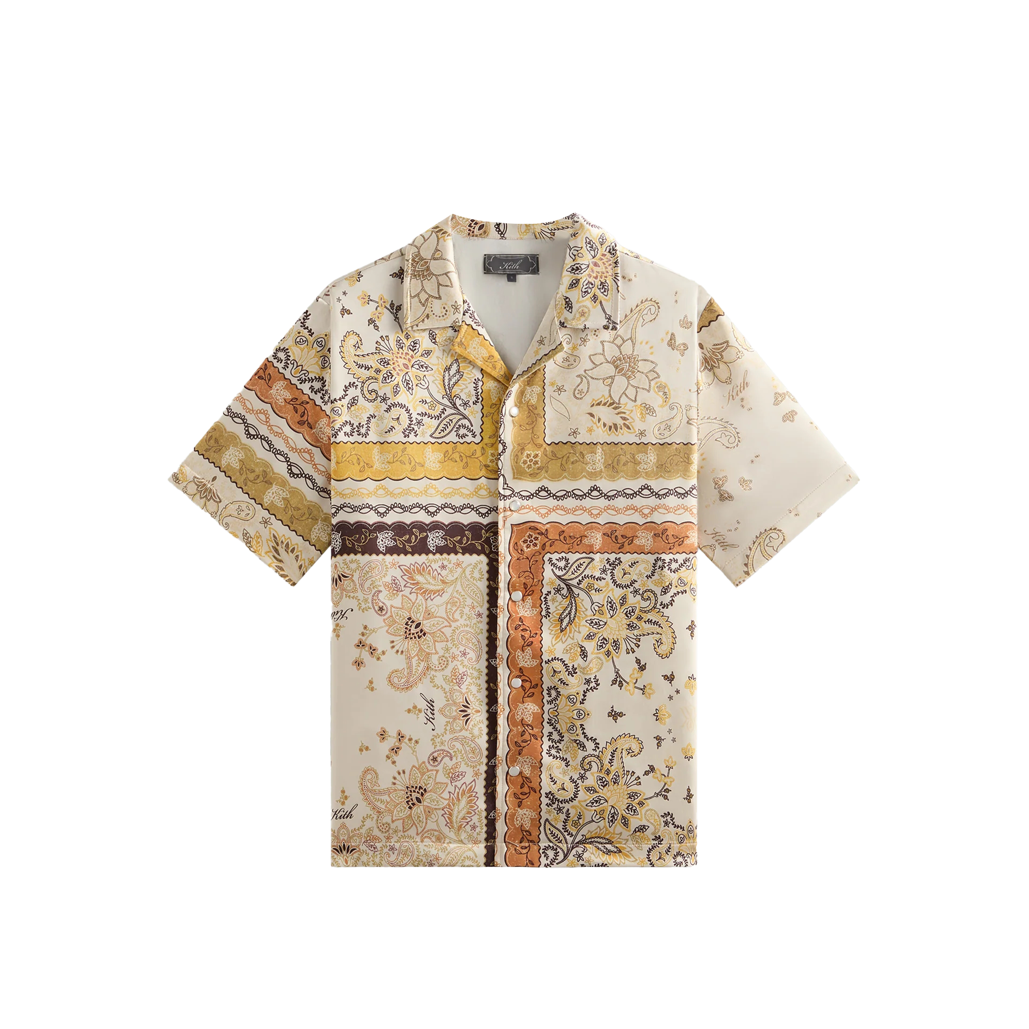 Мужская рубашка KITH SS25 (песочная)
