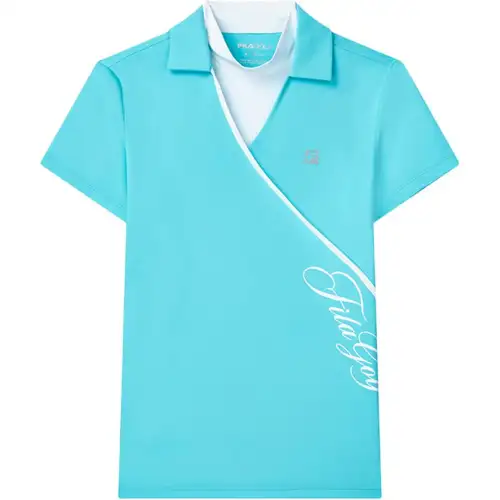 FILA Golf Polo Shirt Women's Wave Crest Blue