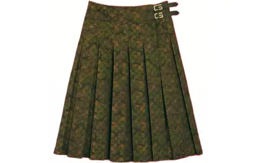 PALACE X GUCCI Canvas G Square Buckle Kilt