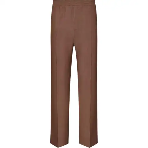 DIOR Casual Pants Men's Brown Moderate Straight Fit Pants
