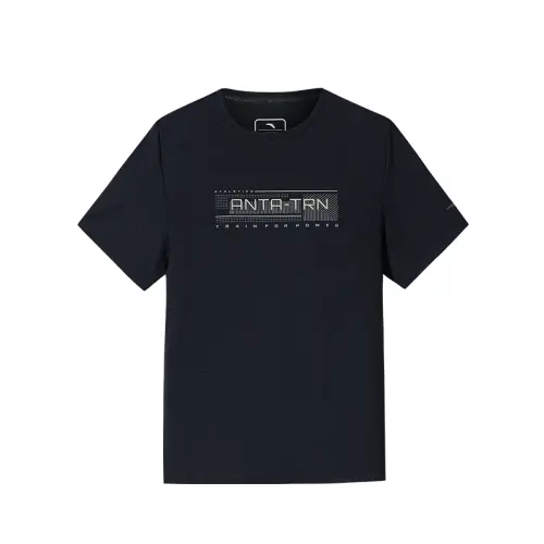 Anta Variety Training Collection T Shirt Men's Basic Black