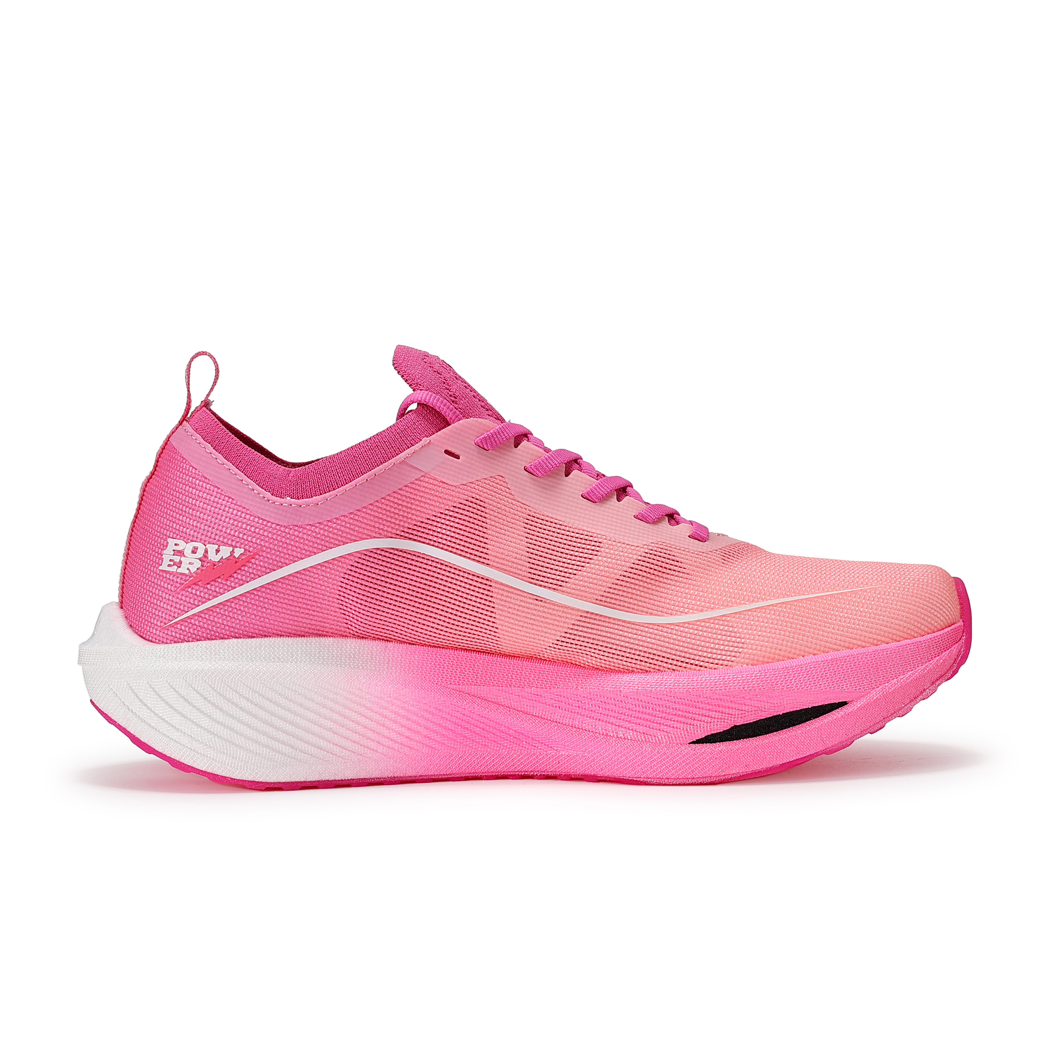 AISU Low top Genuine Carbon Plate Marathon Running Shoes Unisex Peach Blossom