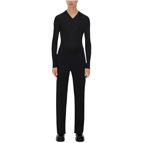 Bottega Veneta Casual Pants Men's Black Moderate Other