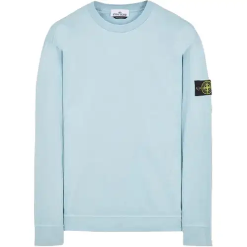 STONE ISLAND Sweatshirt Men's Sky Blue