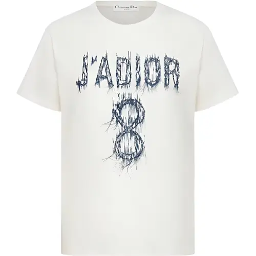 DIOR Quarterly New Products T Shirts Women's Beige Crew Neck Moderate Other