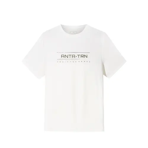 Anta Variety Training Collection T Shirt Men's Papyrus White