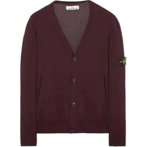 STONE ISLAND Knitwear Men's Dark Burgundy