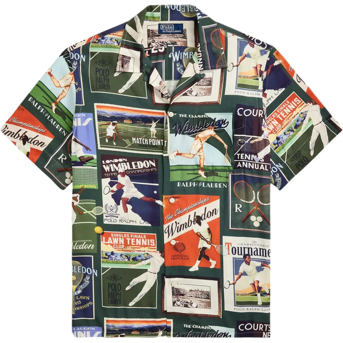 Polo Ralph Lauren Wimbledon SS25 Shirt Classic Version Men's