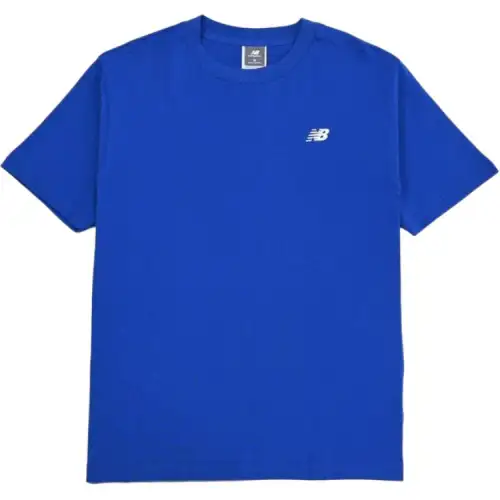 New Balance T Shirts Men's Blue Crew Neck
