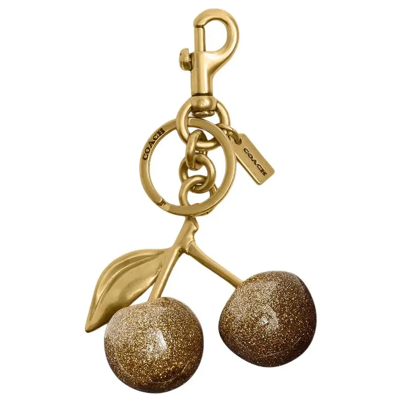 COACH Resin Keychains Unisex Gold