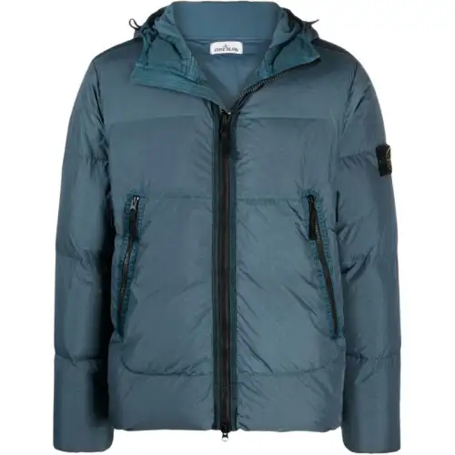 STONE ISLAND Jackets & Coats Men's Air Force Blue