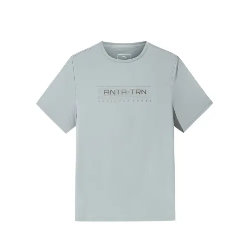 Anta Variety Training Collection T Shirt Men's Bright Blue Green