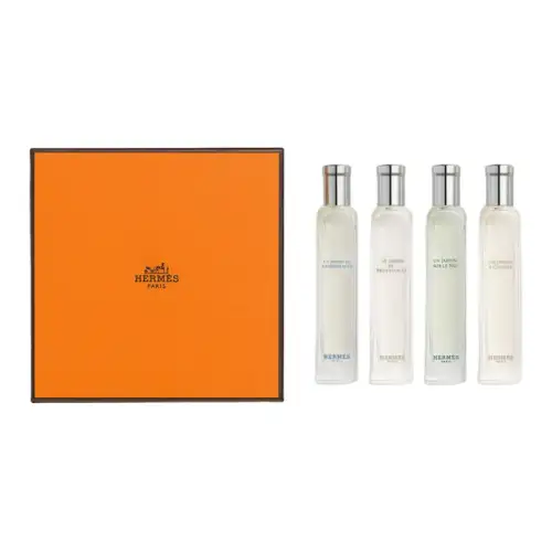 HERMES Perfume Sample Set Mr. Li+Nile+Mediterranean+Sciara Sciatela Eau De Toilette Jasmine Kumquat Four Piece Set