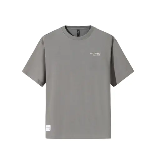 Anta Variety Training Collection T Shirt Men's Dusty Gray