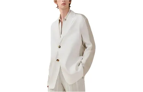 HERMES SS23 Business Suit Men's White