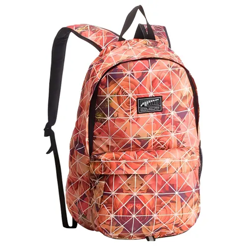 PUMA Fabric Backpack Regular Unisex Orange