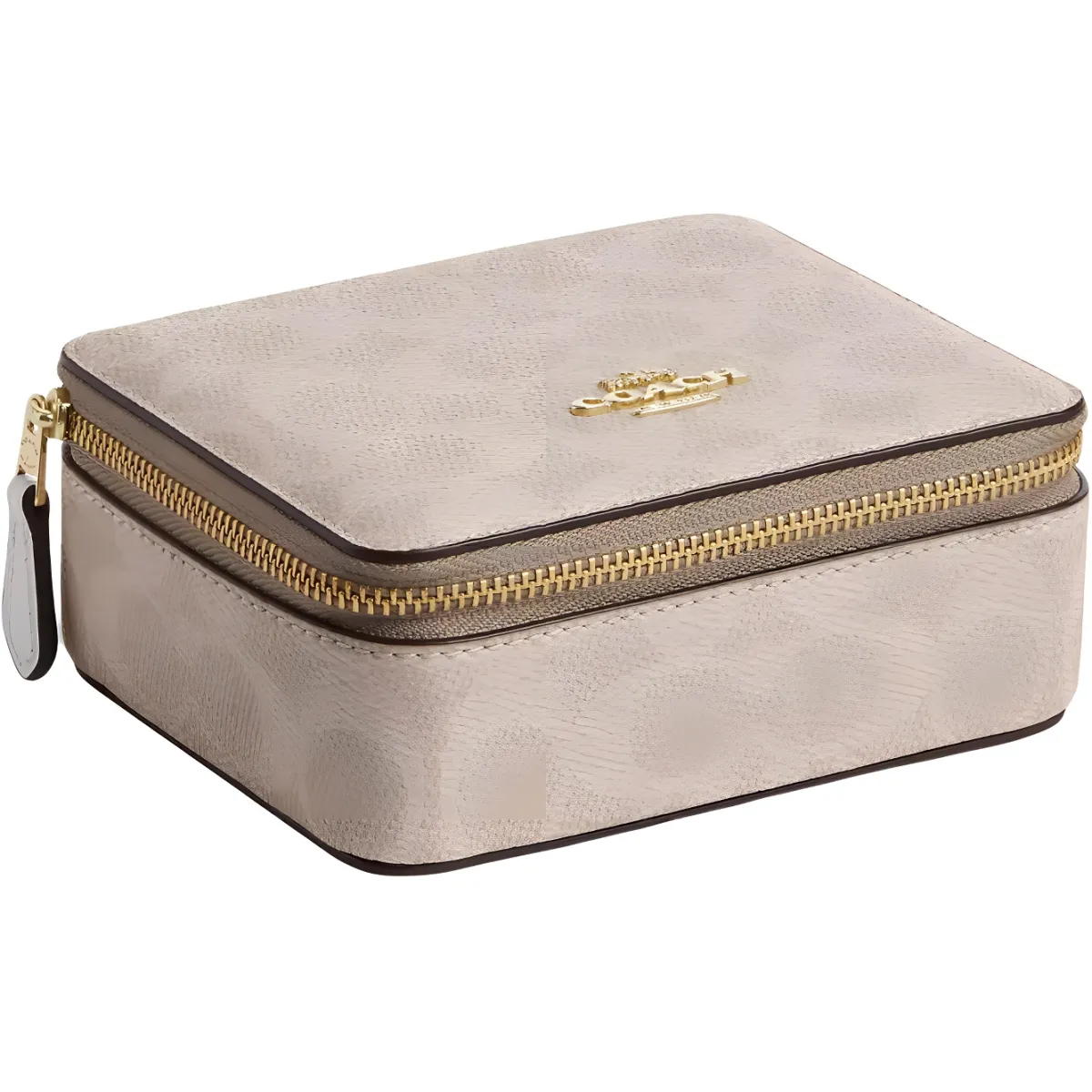 COACH Canvas Travel Organizers Women's Sandy Beige