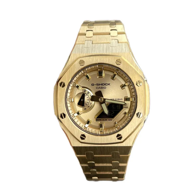 CASIO Custom Collection Quartz Movement Watch Unisex Gold Dial