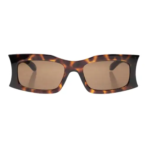 Balenciaga Eyewear Pointed Edge Rectangle Frame Sunglasses