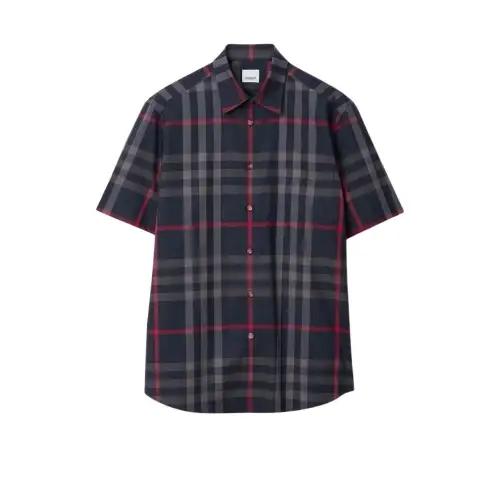 Burberry Shirt Men's Marine Blue