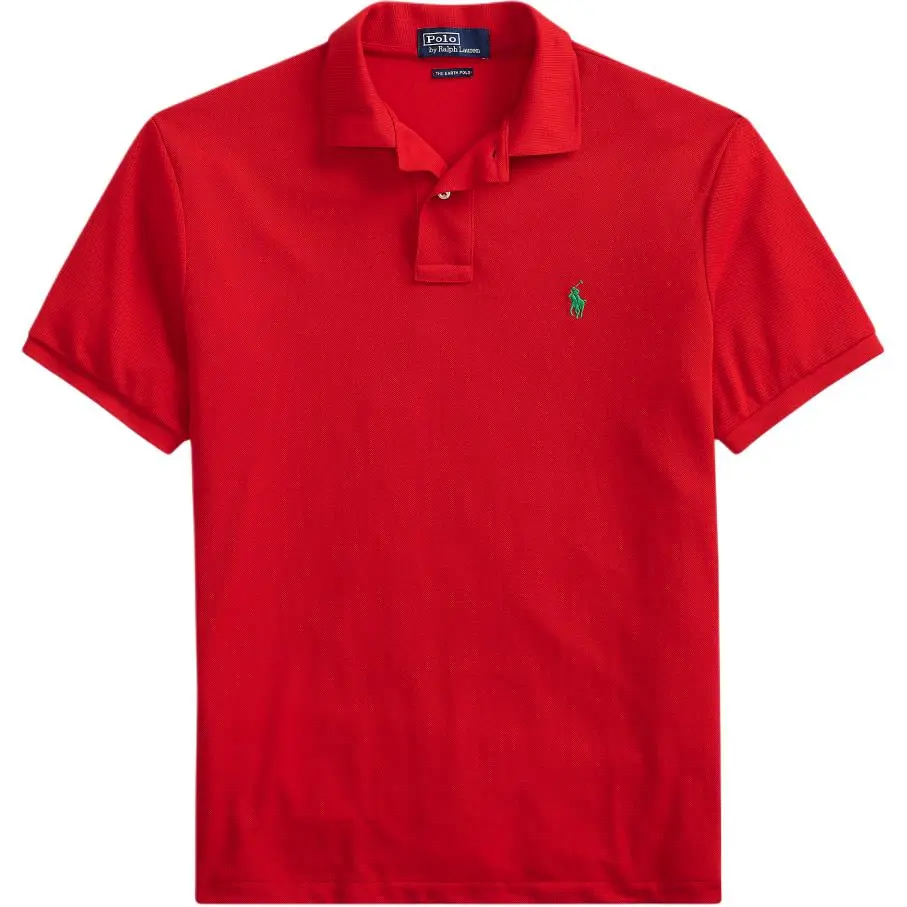 Polo Ralph Lauren Polo Shirt Custom Slim Fit Men's Red