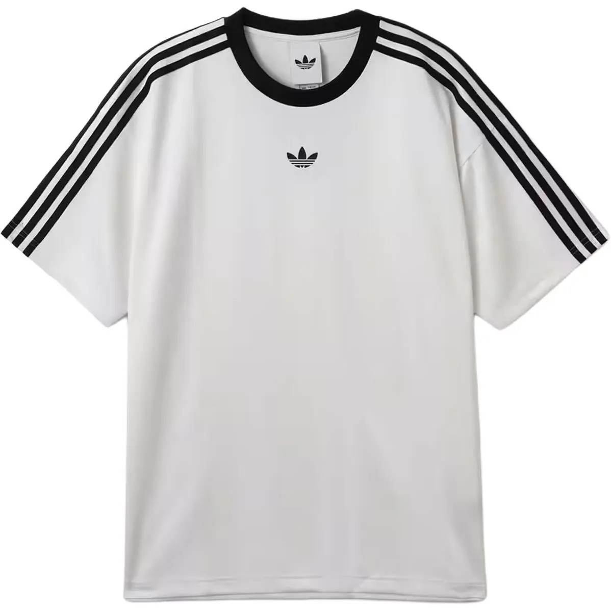 Adidas Originals ADICOLOR JACQUARD T Shirt Unisex White/Black