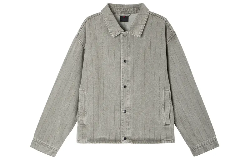 Jordan A Ma Maniére Jackets & Coats Unisex Asphalt Gray