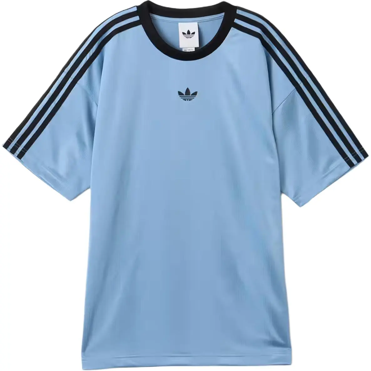 Adidas Originals ADICOLOR JACQUARD T Shirt Men's Gray Blue/Black