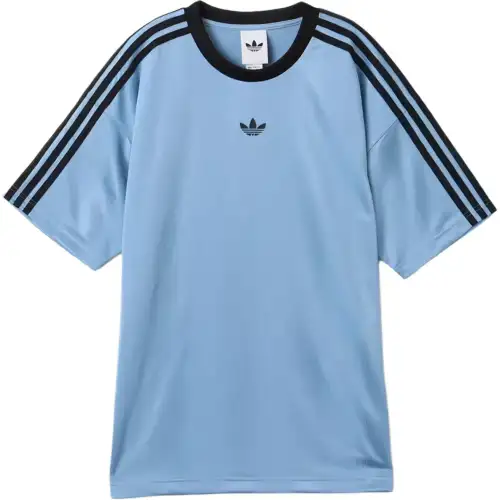 Adidas Originals ADICOLOR JACQUARD T Shirt Men's Gray Blue/Black