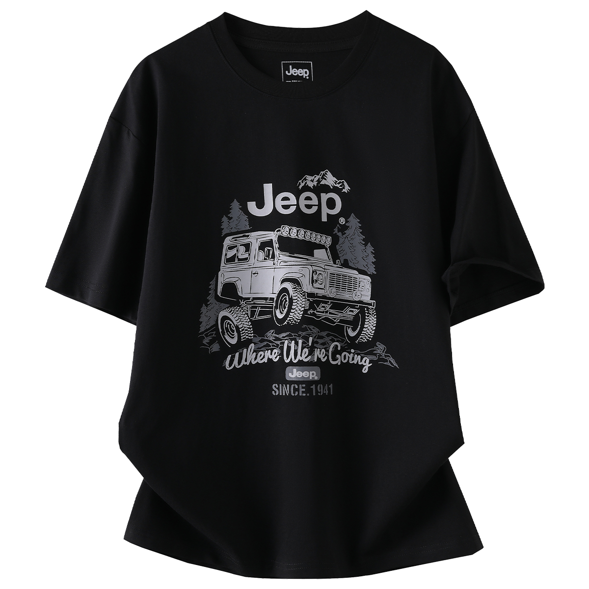 Мужская футболка Jeep (белая)