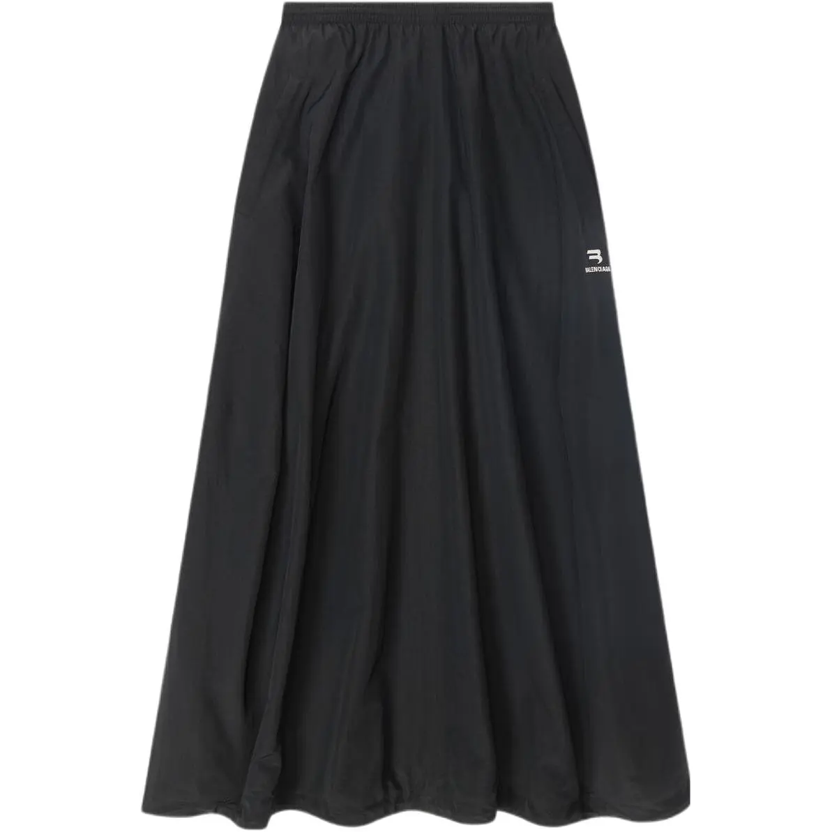 Balenciaga FW22 Casual Long Skirt Women's Black