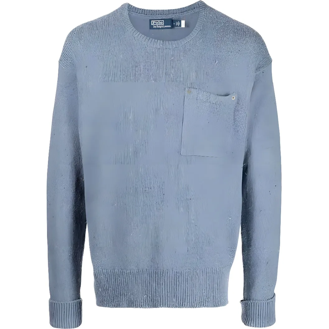 Polo Ralph Lauren Sweaters Men's Blue Crew Neck Moderate