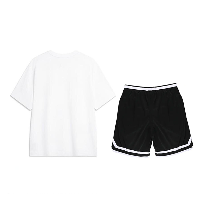 Li Ning Casual Sportswear Unisex White+Black