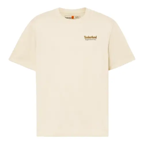 Timberland Back Graphy T Shirt Men's Light Umber