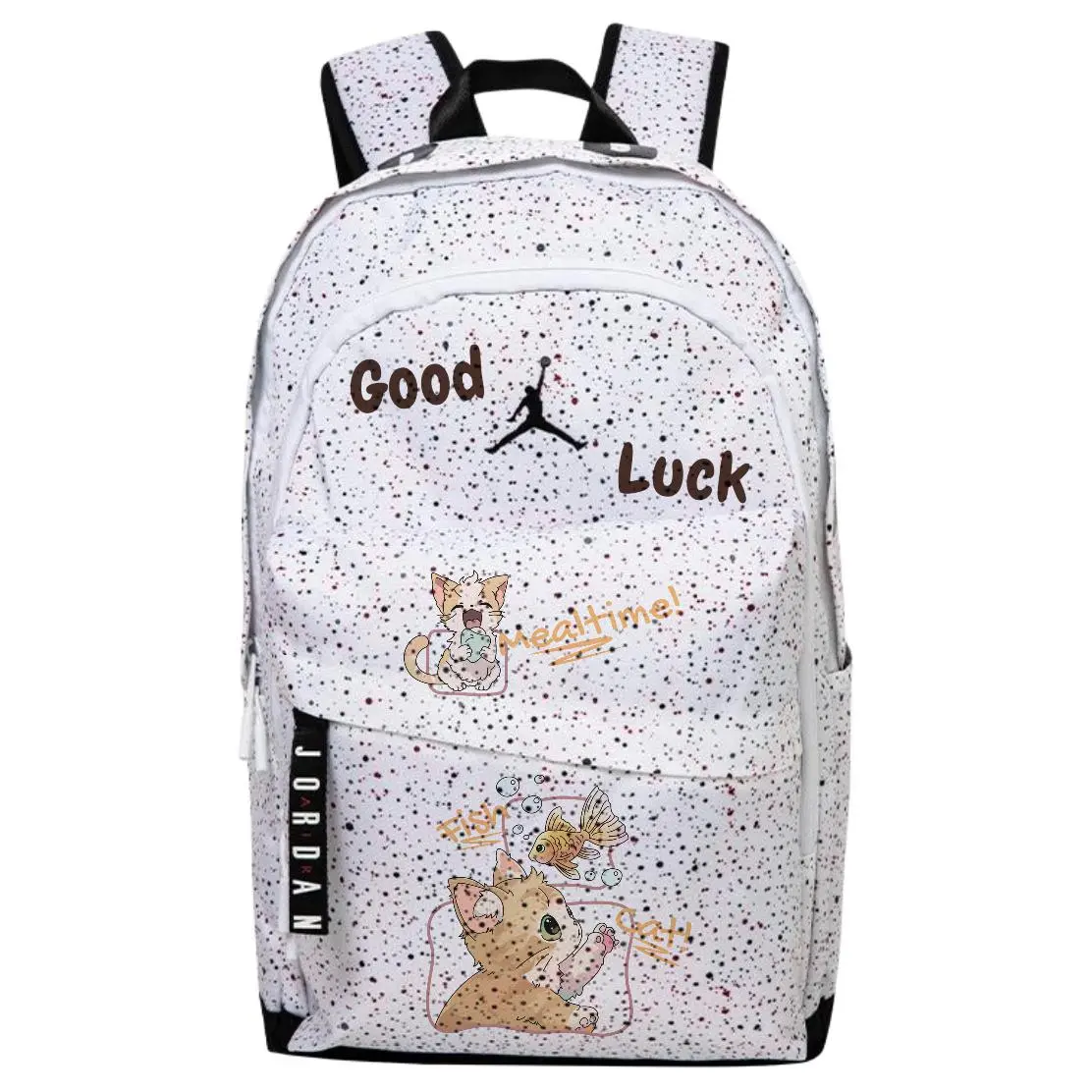 Jordan Polyester Backpack Large Unisex White
