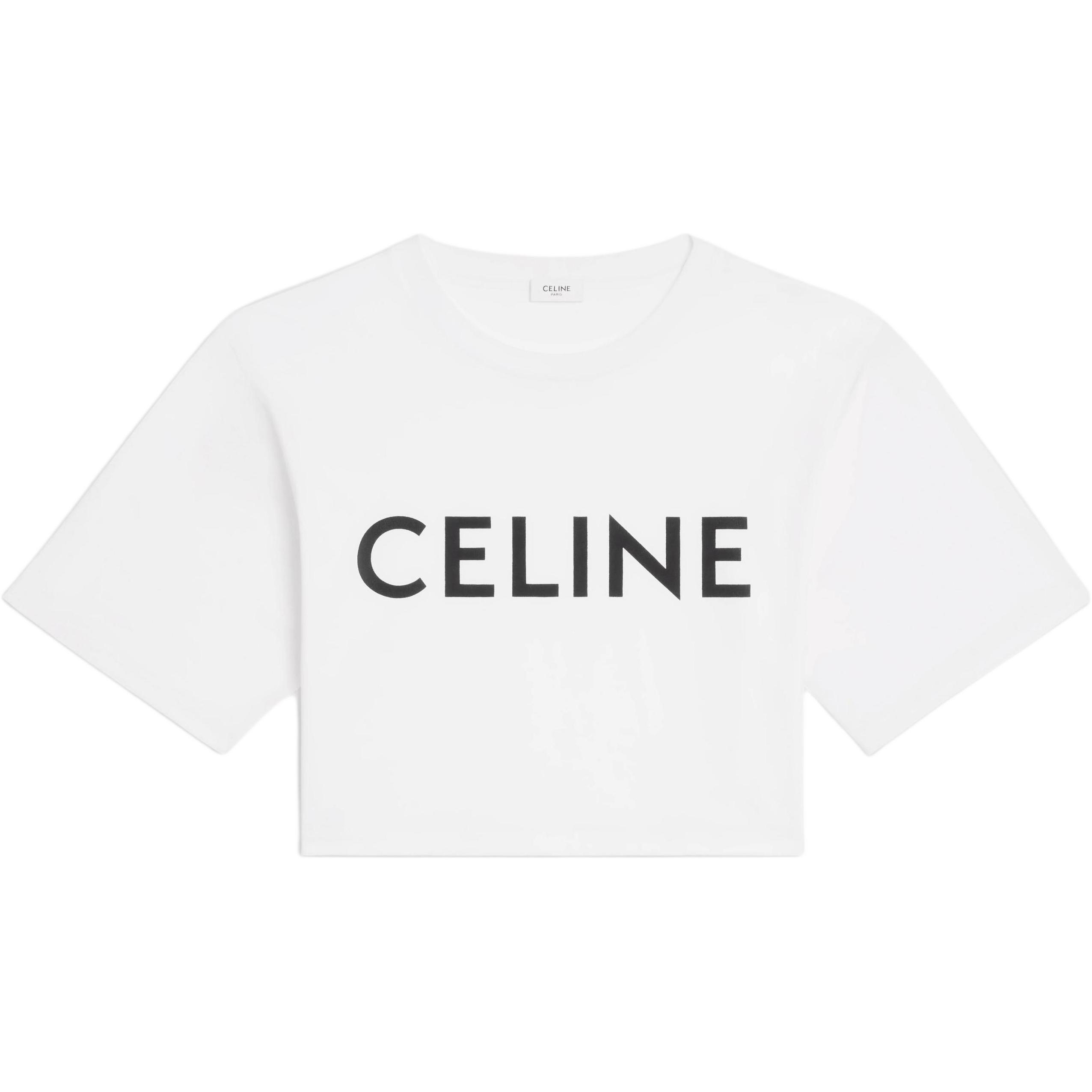 Женская футболка CELINE (белая)