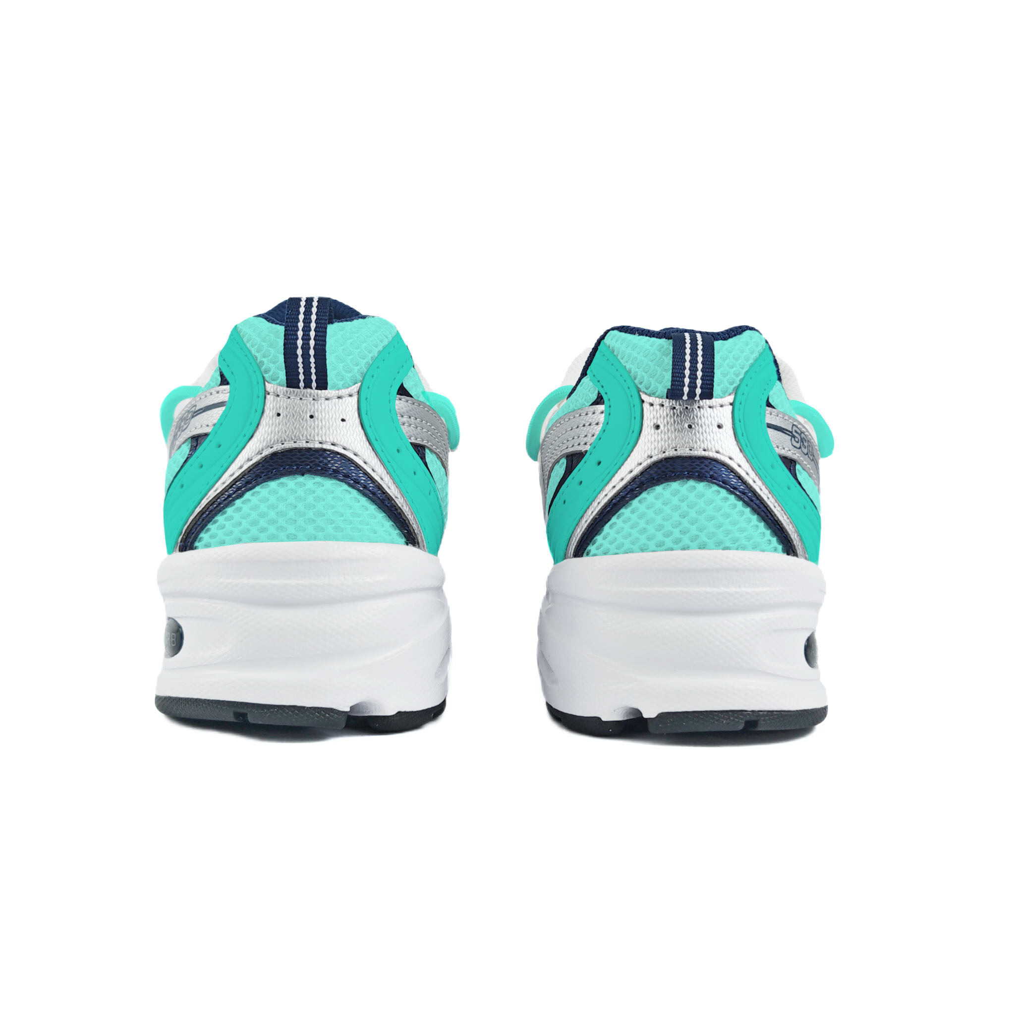 New Balance NB 530 Abrasion Resistant Slip Resistant Low top Running Shoes Unisex White Green