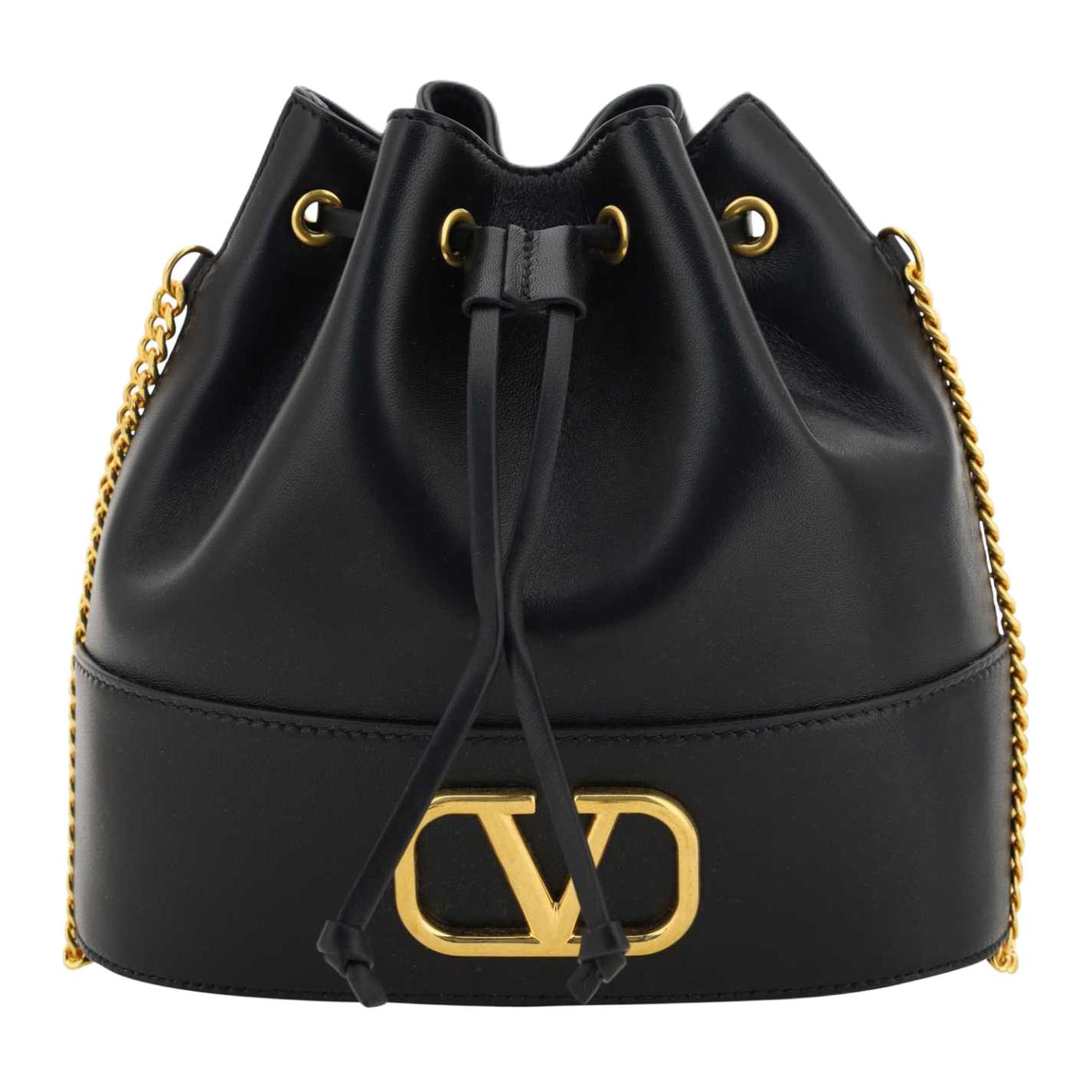сумка Valentino Valentino GARAVANI vlogo (черный)