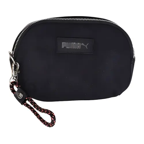 PUMA Solid Color Artificial Leather Shoulder Bag Mini Women's Black